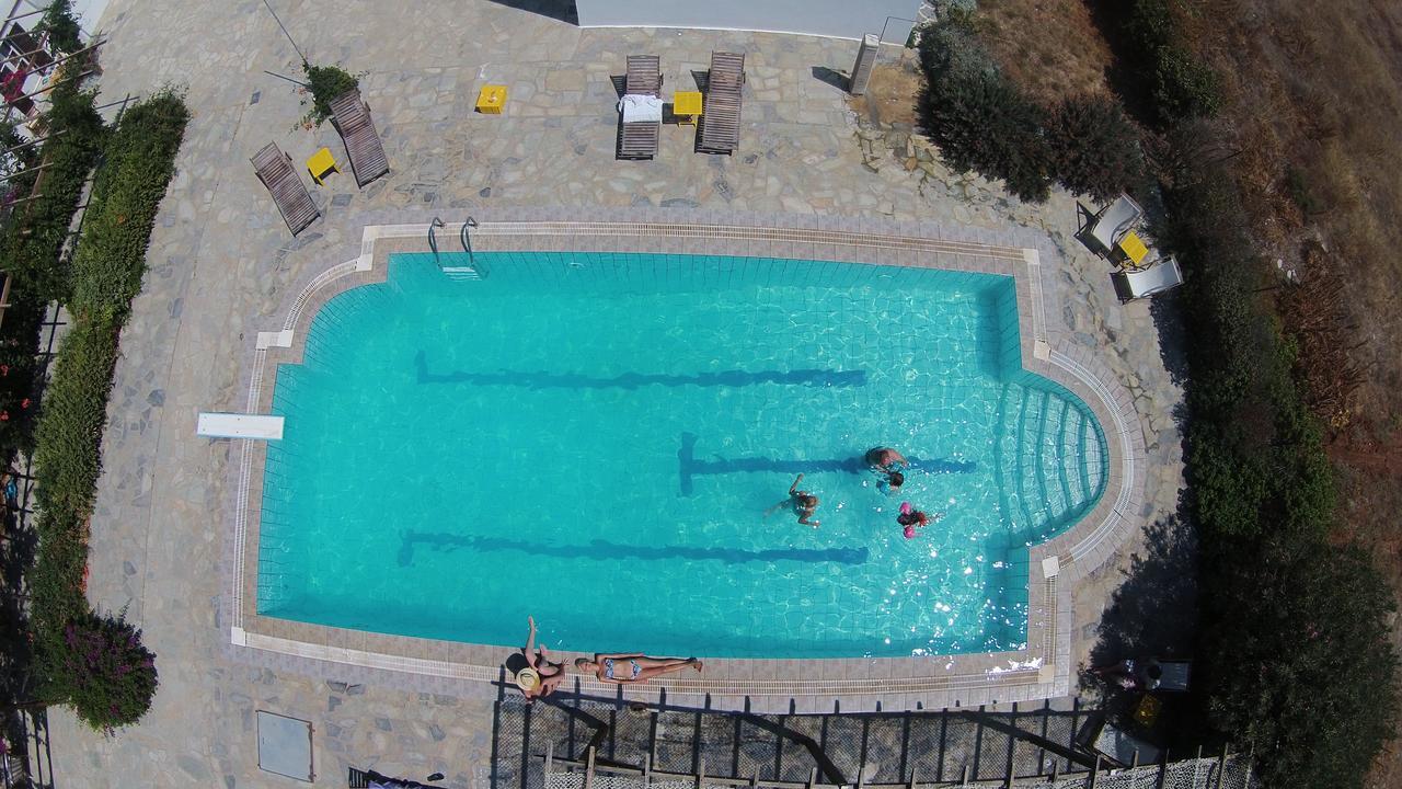 Arokaria Seaside Hotel Ambelas Exterior photo